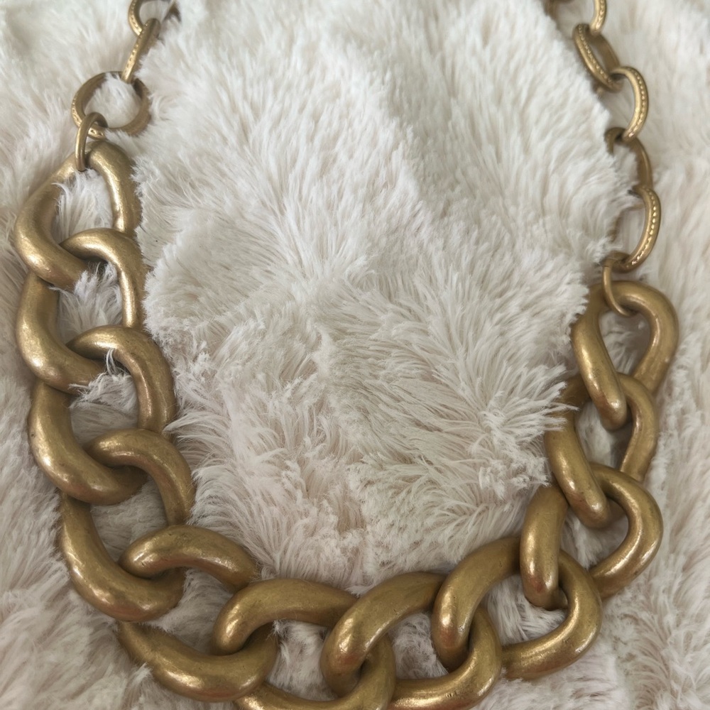 Chunky Gold Chain Necklace